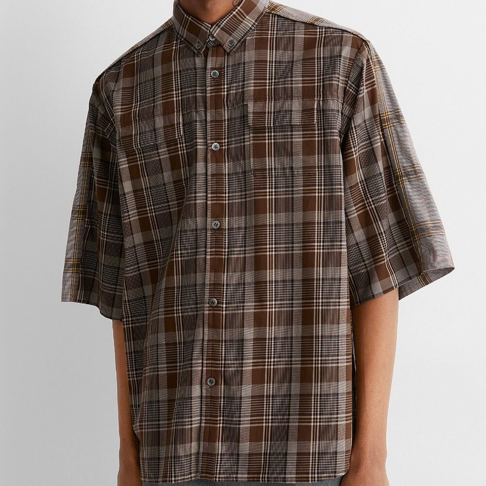 BNWT SS21 UNDERCOVER CHECK SHIRT 3 & 4